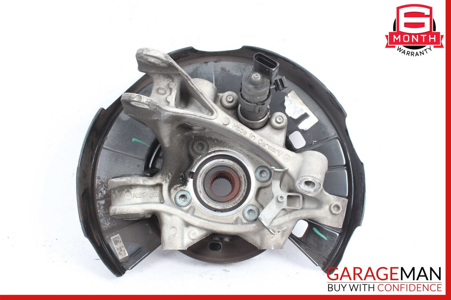 11-17 Porsche Cayenne 958 Rear Left Side Wheel Spindle Knuckle Hub OEM