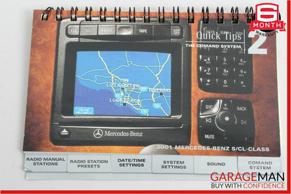 00-06 Mercedes W220 S430 Comand Navigation Operator's Owner User's Guide Disc
