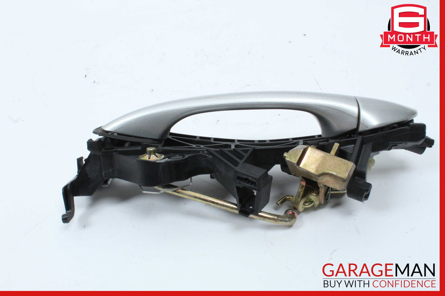 00-06 Mercedes W220 S500 Rear Left Side Exterior Door Handle Silver OEM