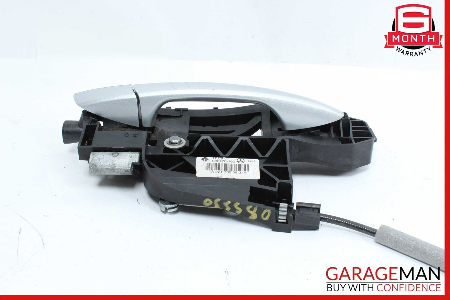 07-13 Mercedes W221 S550 S400 Rear Right Exterior Door Handle Keyless Go OEM