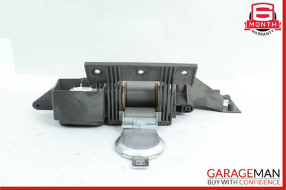 03-08 Mercedes R230 SL500 Rear Left Seat Belt Retractor Speaker Luggage Assembly