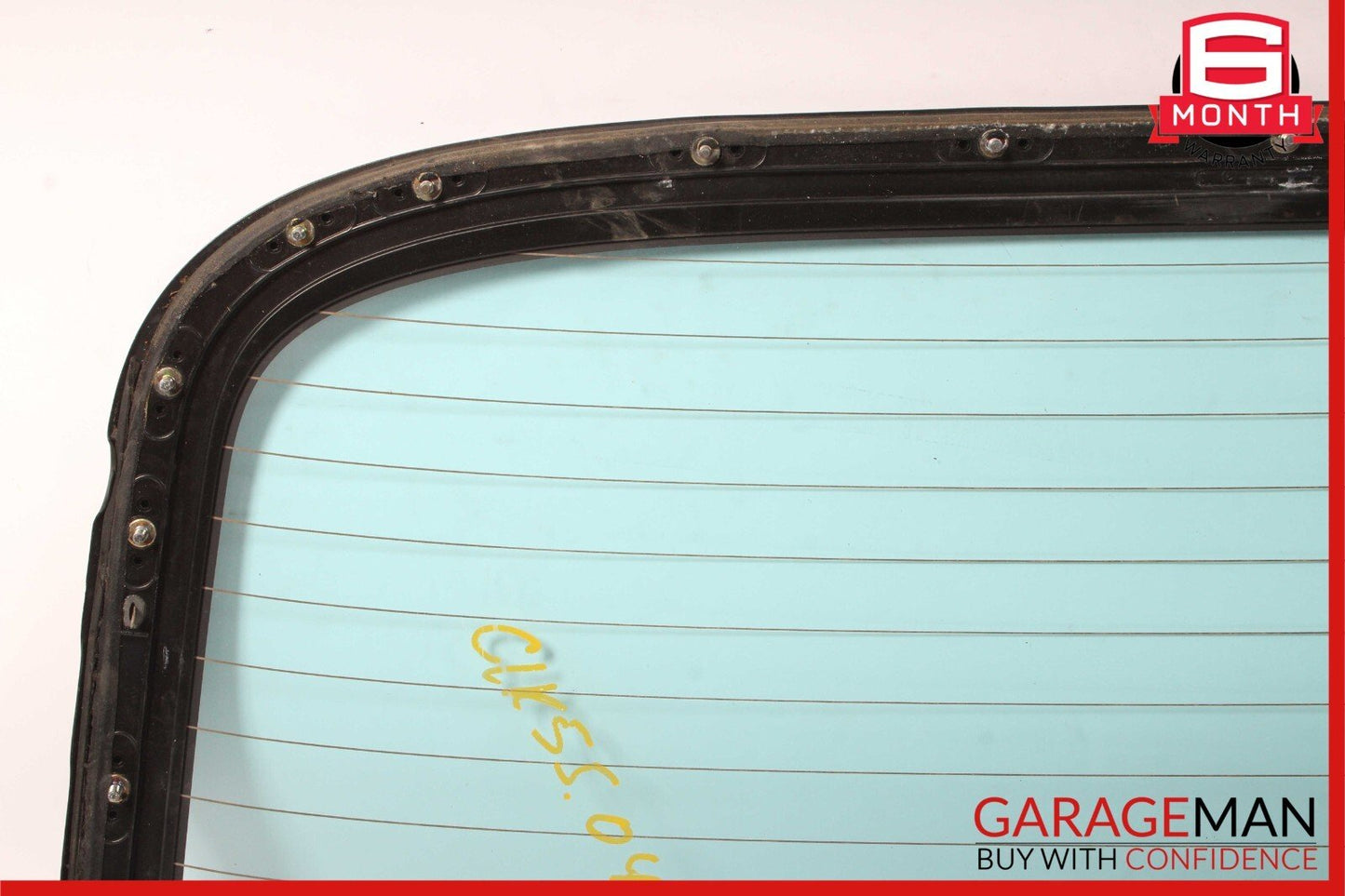 03-09 Mercedes W209 CLK55 AMG Soft Top Convertible Rear Windshield Window Glass