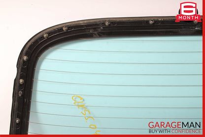 03-09 Mercedes W209 CLK55 AMG Soft Top Convertible Rear Windshield Window Glass