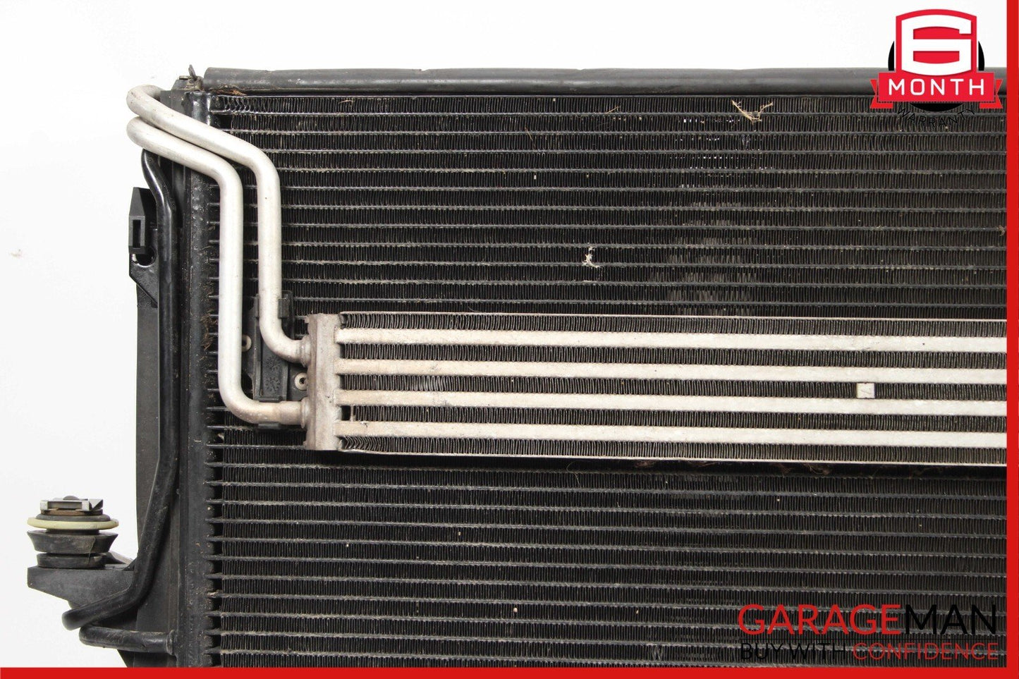 03-06 Porsche Cayenne 955 Engine Motor Cooling Radiator AC A/C Condenser Assy