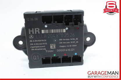 08-18 Mercedes-Benz C300 W204 Left Front Door Control Module 2129004202 OEM