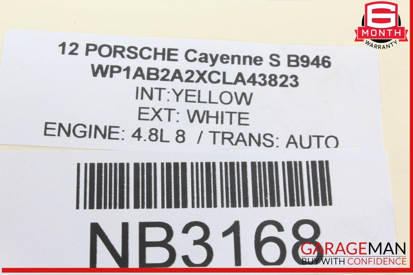 11-18 Porsche Cayenne S 958 Front Left Side Door Lock Latch Actuator OEM