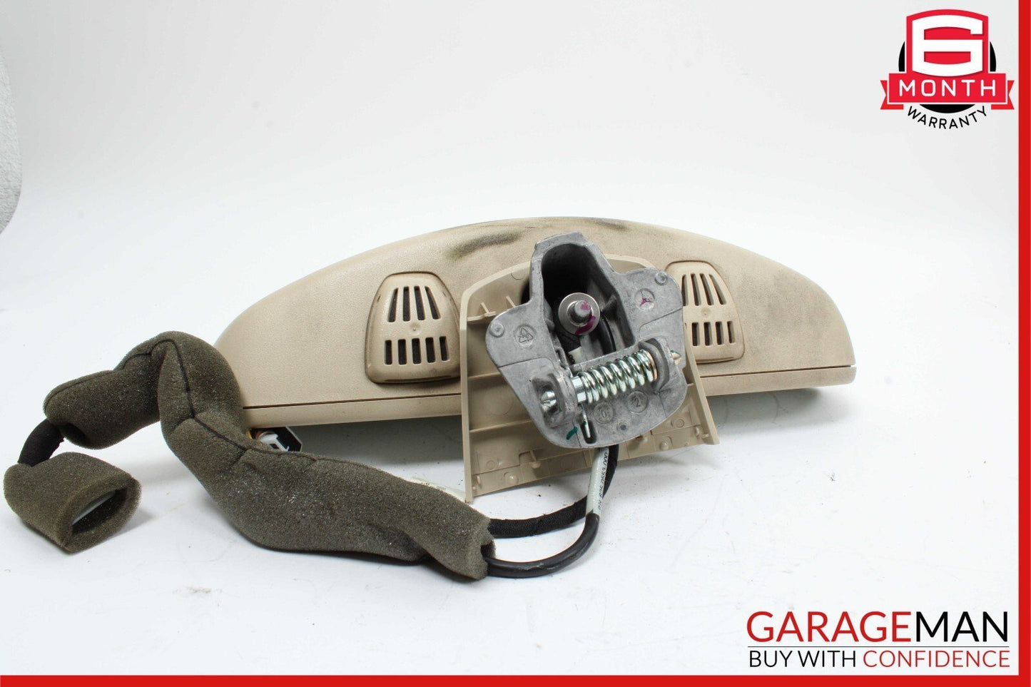 08-14 Mercedes W204 C350 C300 Top Upper Rear View Mirror Assembly Beige