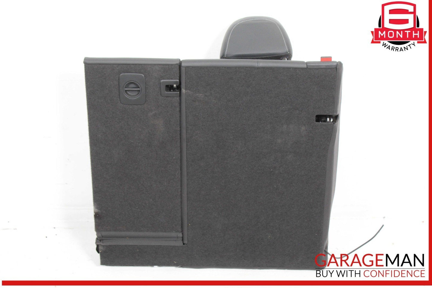 18-23 Audi RS5 Rear Right Side Upper Seat Cushion w/ Armrest Black OEM