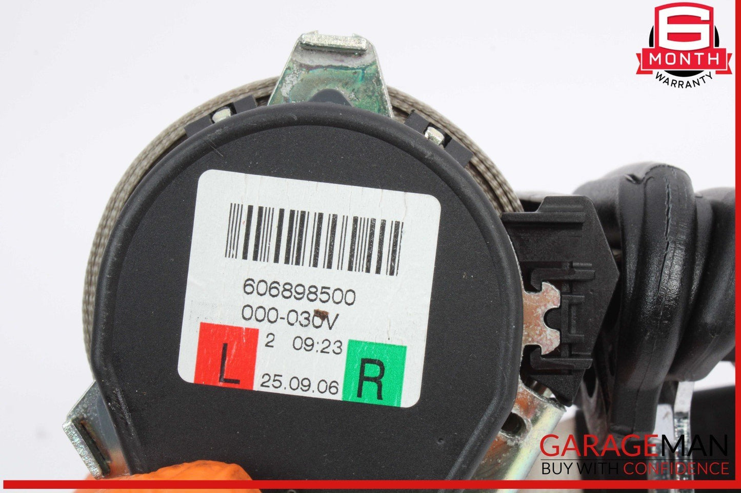 07-15 Audi Q7 Rear Left or Rear Right Side 3rd Third Row Seat Belt Retractor OEM