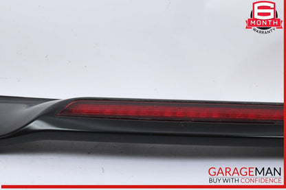 12-14 Porsche Cayenne 958 AWD Trunk Lid Molding Trim Spoiler Wing w/ Light OEM
