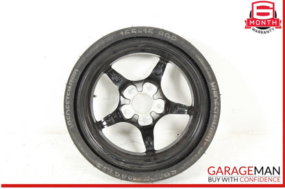 97-04 Mercedes R170 SLK320 SLK230 Donut Spare Tire Wheel Rim 165 4.5x15" OEM