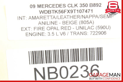 01-09 Mercedes W209 CLK350 SLK300 Rear Right or Left Lower Thrust Control Arm