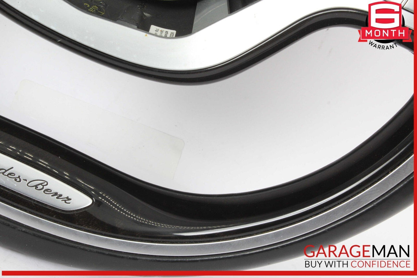 14-17 Mercedes W222 S550 S600 Front Left Driver Side Steering Wheel Black OEM