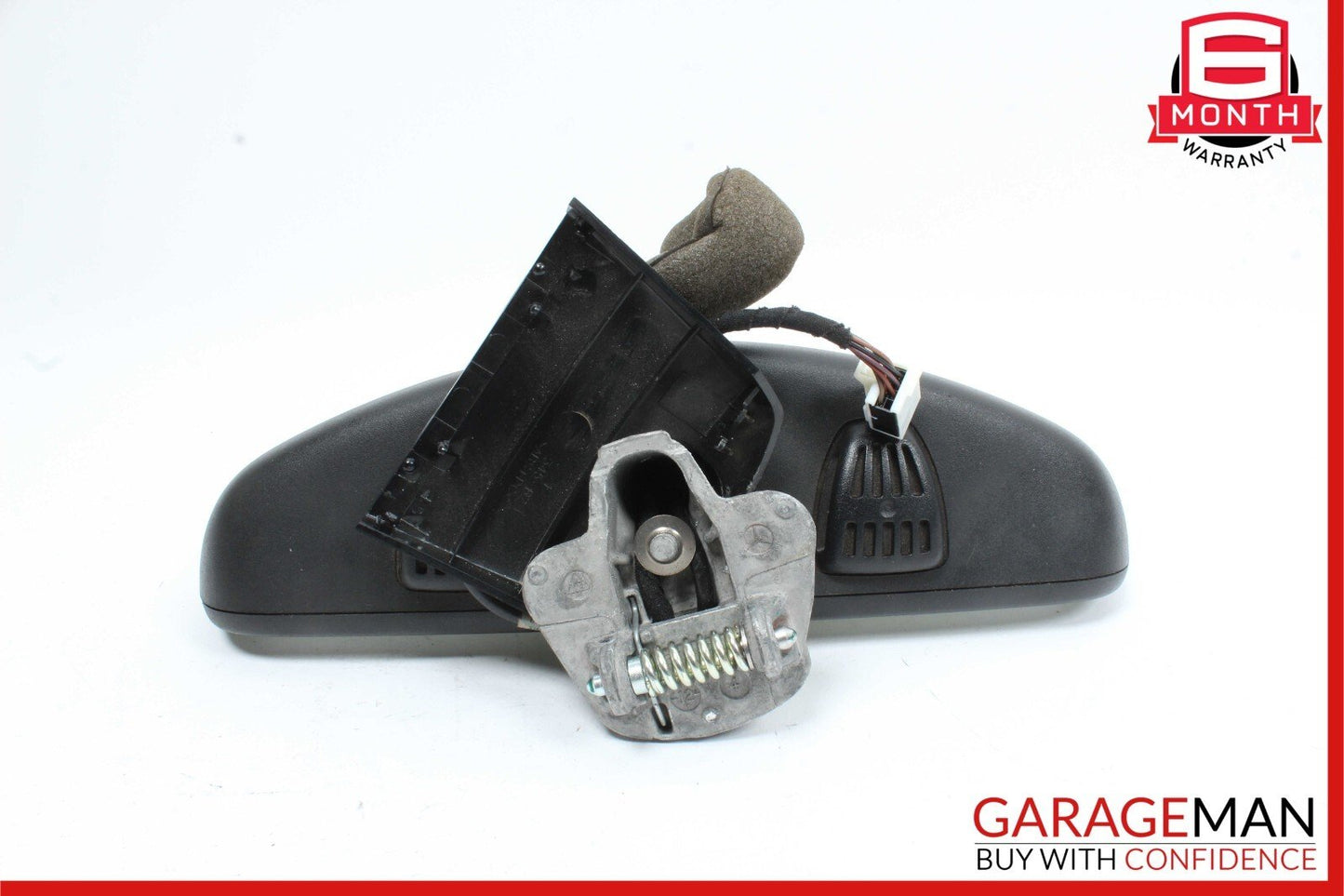 10-16 Mercedes E350 E400 C300 C250 Interior Top Rear View Mirror Assembly Black