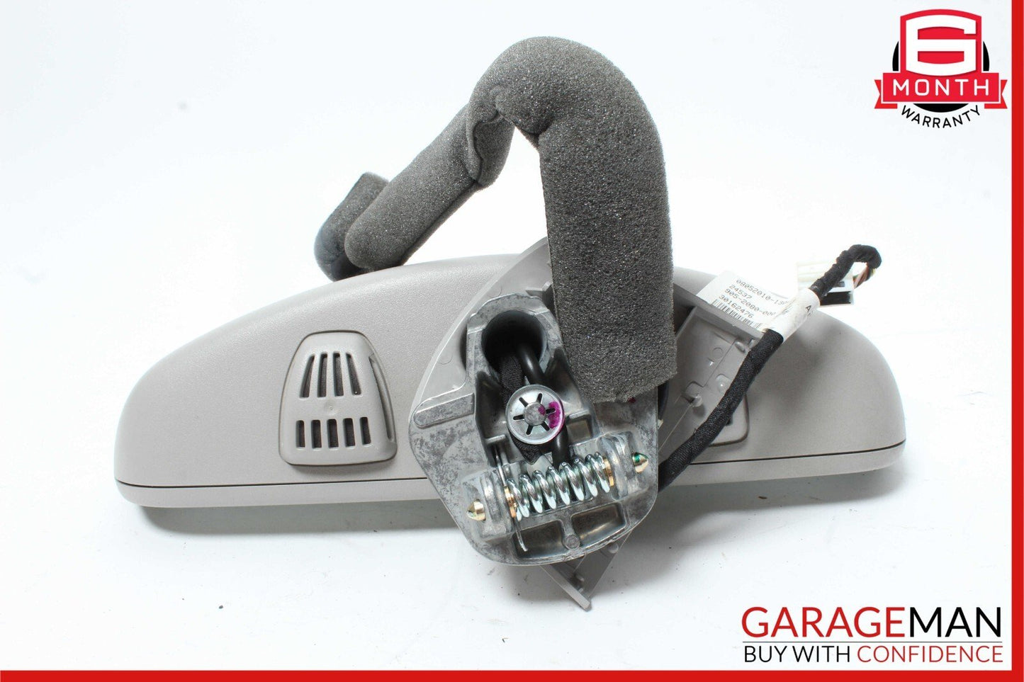 10-13 Mercedes W207 E550 Interior Top Upper Rear View Mirror Assembly Grey OEM