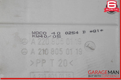 00-12 Mercedes R230 SL500 S500 Seat Vacuum Pump Reservoir Tank 2208050119 OEM