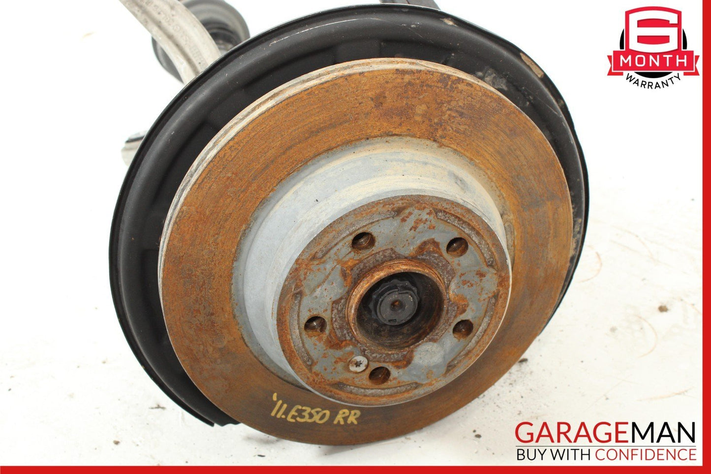 10-16 Mercedes W212 E350 E550 Rear Right CV Shaft Spindle Knuckle Hub Assembly