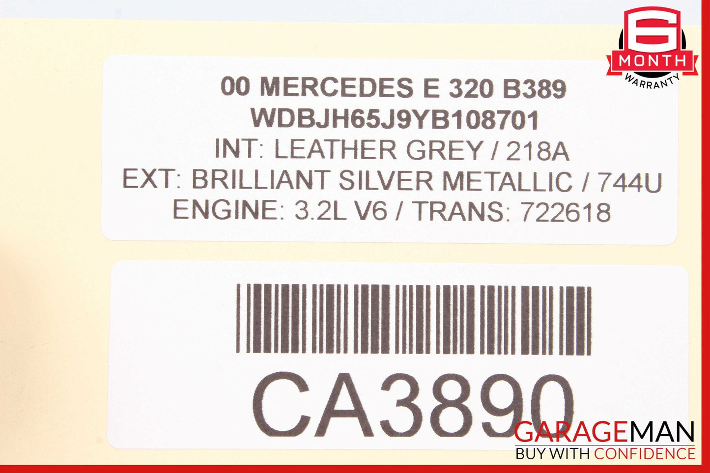 03-09 Mercedes W211 E320 E500 Rear Right Passenger Side Door Control Module OEM