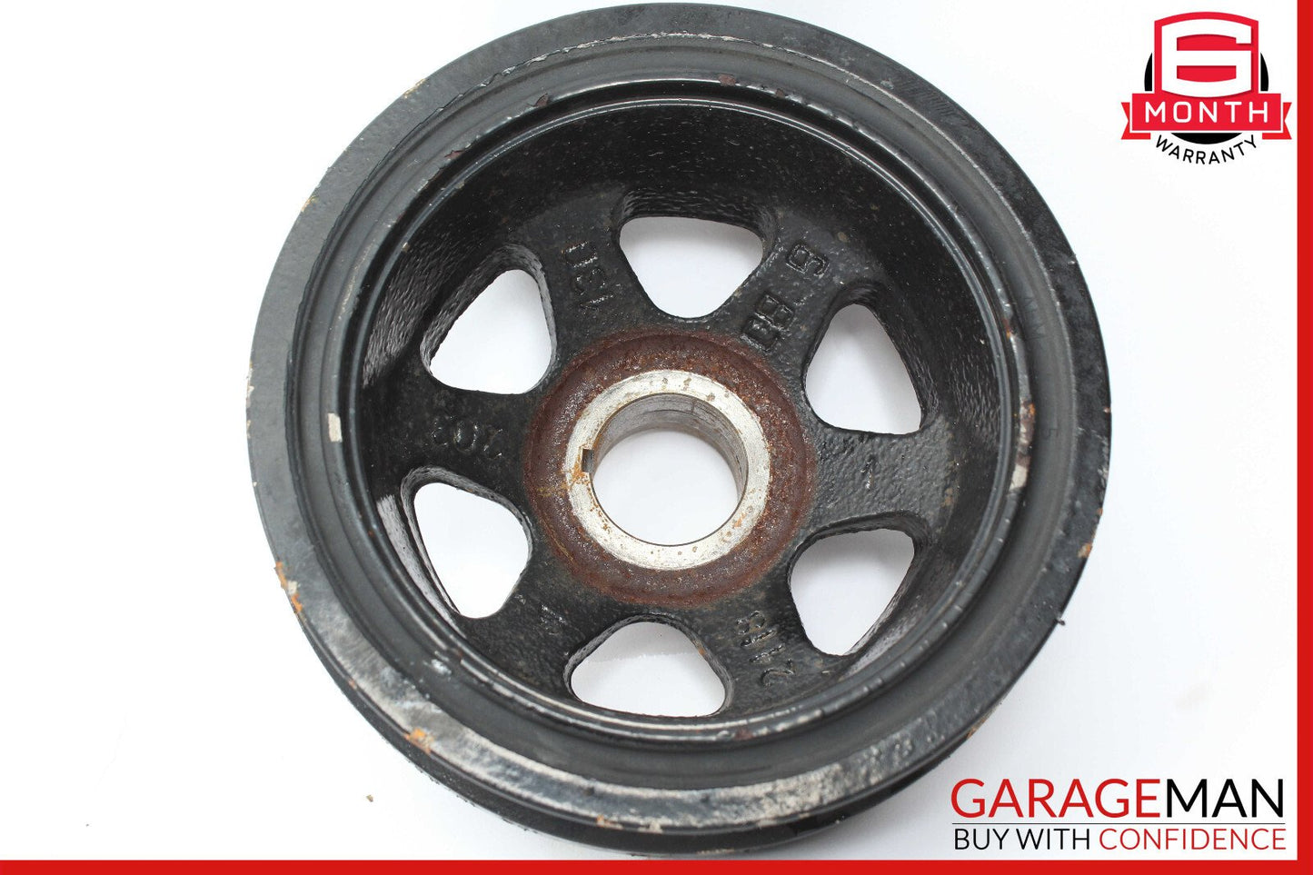 07-11 Mercedes R171 SLK300 Engine Motor Crankshaft Crank Shaft Pulley OEM