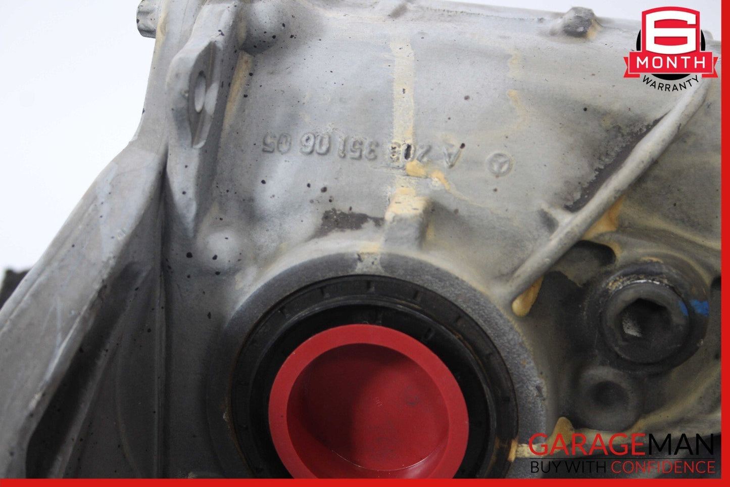 08-11 Mercedes W204 C300 RWD Rear Differential Diff Axle Carrier Assy