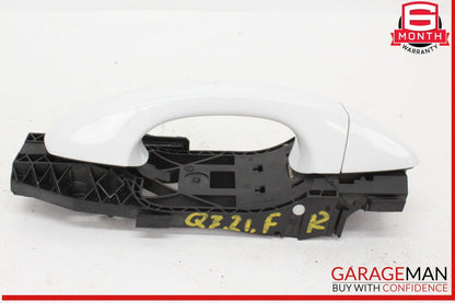 15-24 Audi Q3 A3 S3 Front Right Passenger Side Exterior Door Handle White OEM