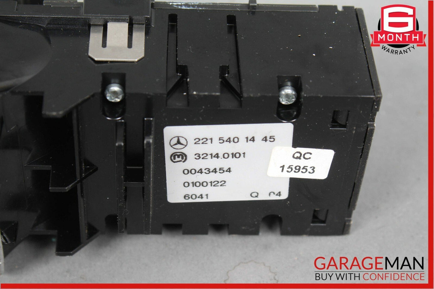 07-13 Mercedes W221 S550 CL550 Electronic Parking Button Switch 2215401445 OEM
