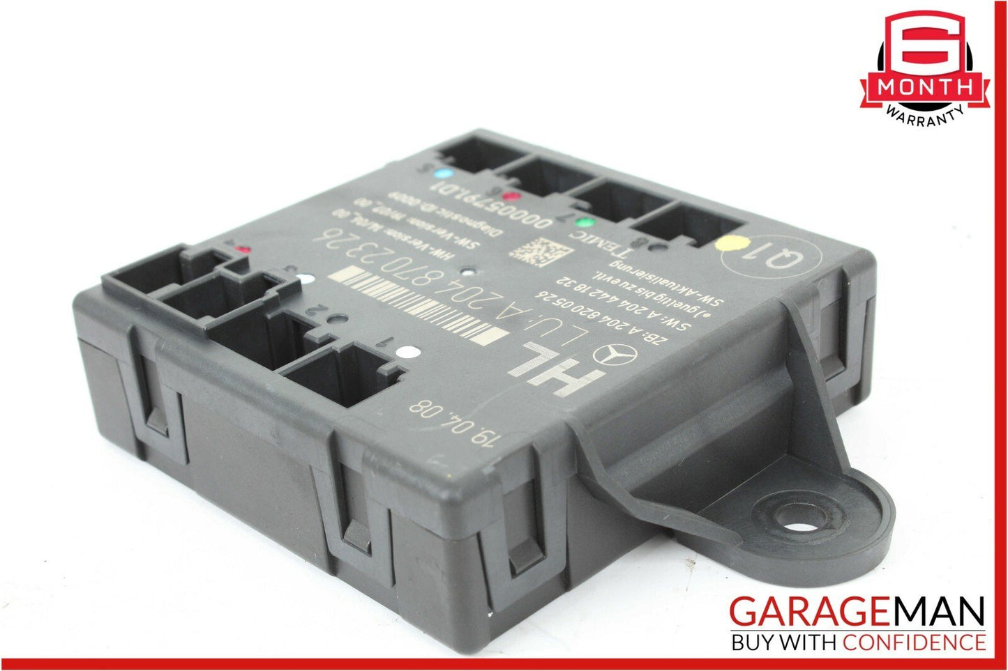 08-14 Mercedes W204 C300 C350 Rear Left Driver Side Door Control Module Unit OEM