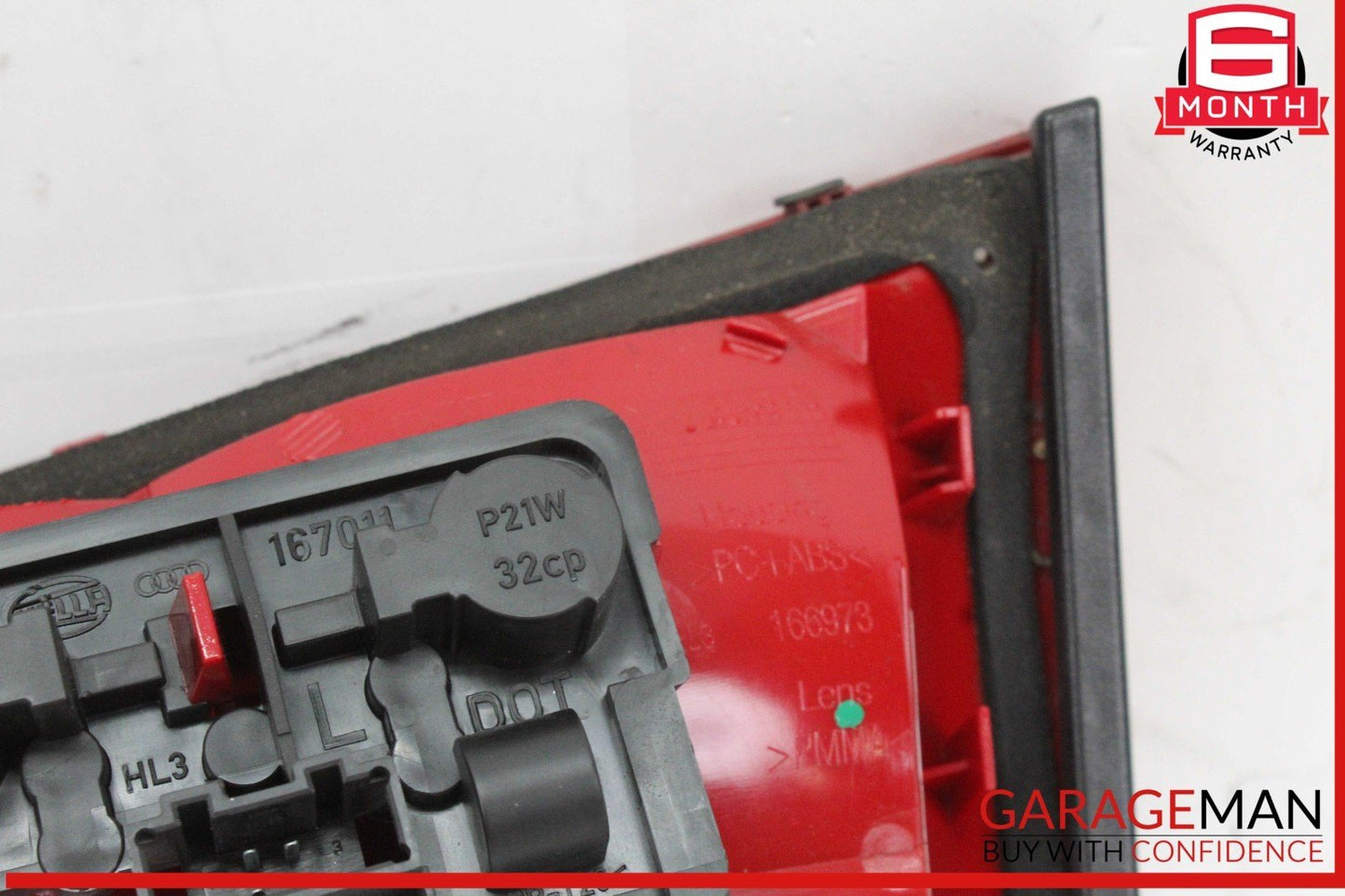 09-12 Audi A4 S4 Rear Left Driver Side LED Inner Tail Light Lamp 8K5945093K OEM