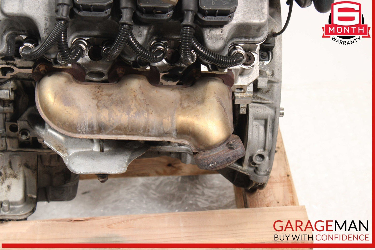 98-02 Mercedes W210 E320 ML320 CLK320 3.2L V6 Engine Motor Block Assembly 142k