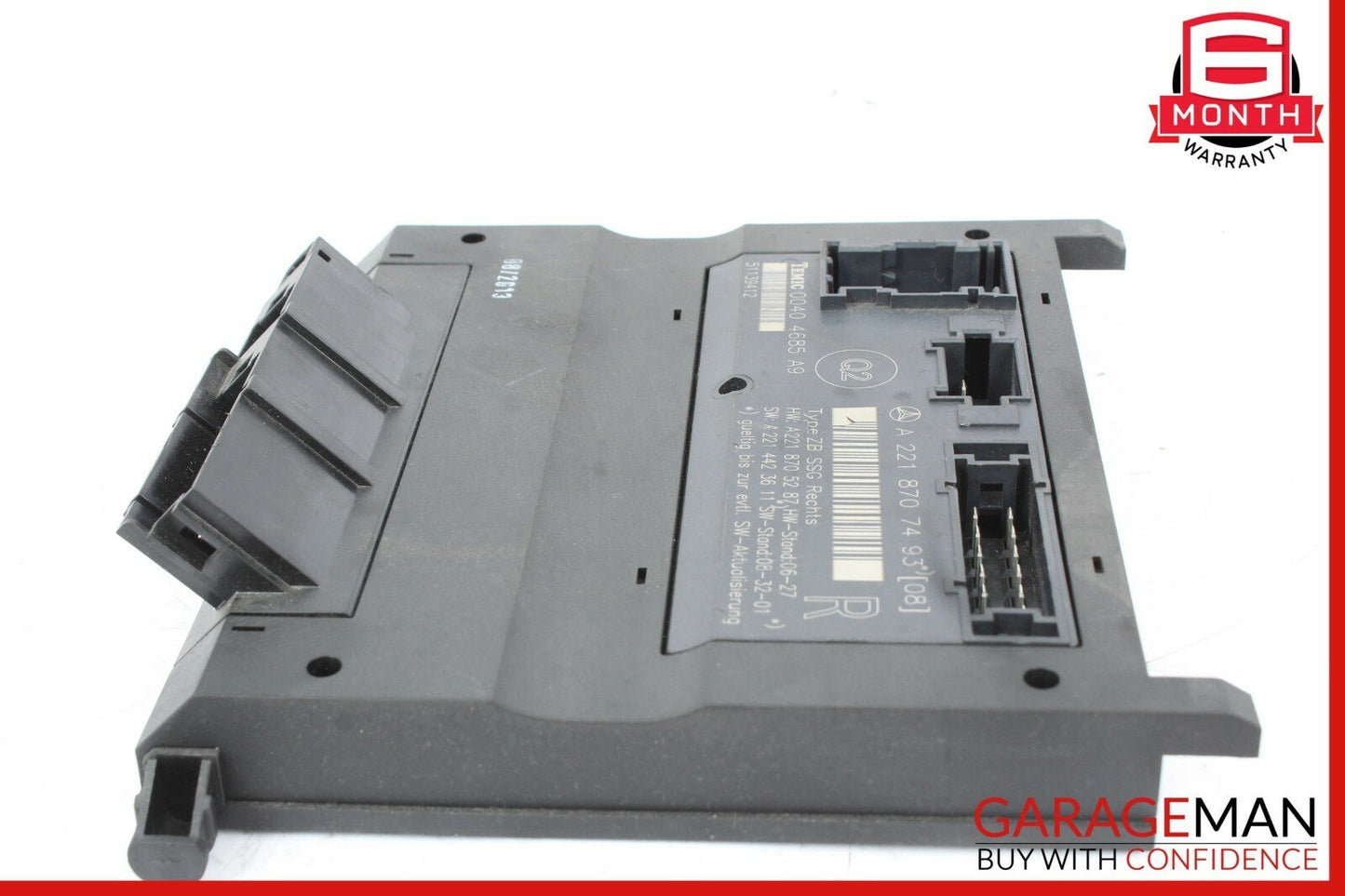 07-13 Mercedes W221 S400 S550 Front Right Under Seat Computer Control Module OEM