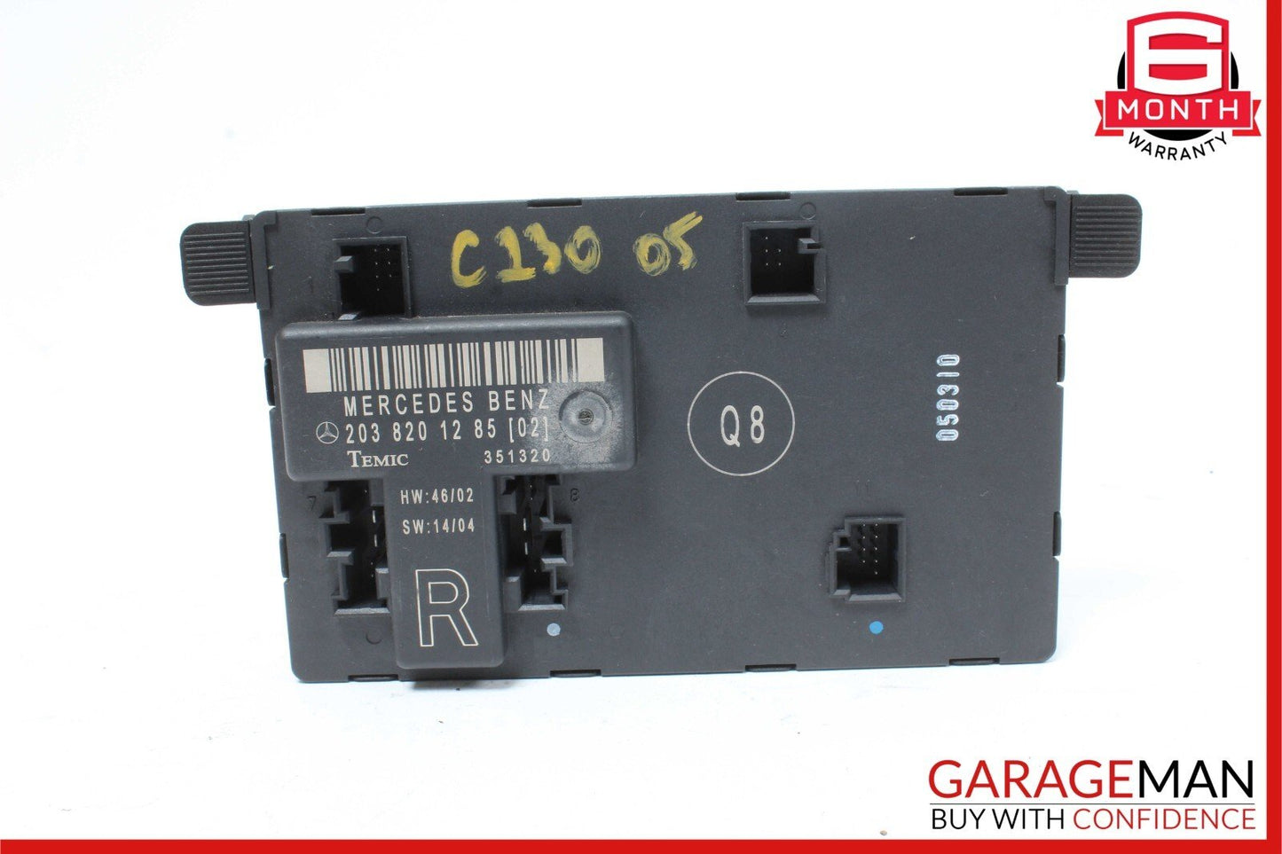 01-07 Mercedes W203 C230 C320 Front Right Side Door Computer Control Module OEM