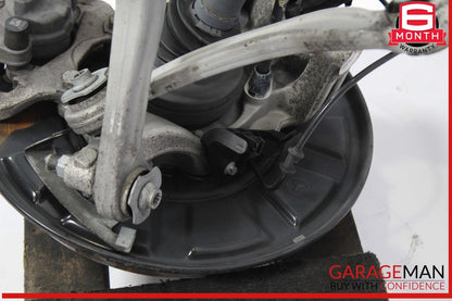 10-16 Mercedes W212 E550 Rear Left Spindle Knuckle Hub Bearing CV Shaft Assembly