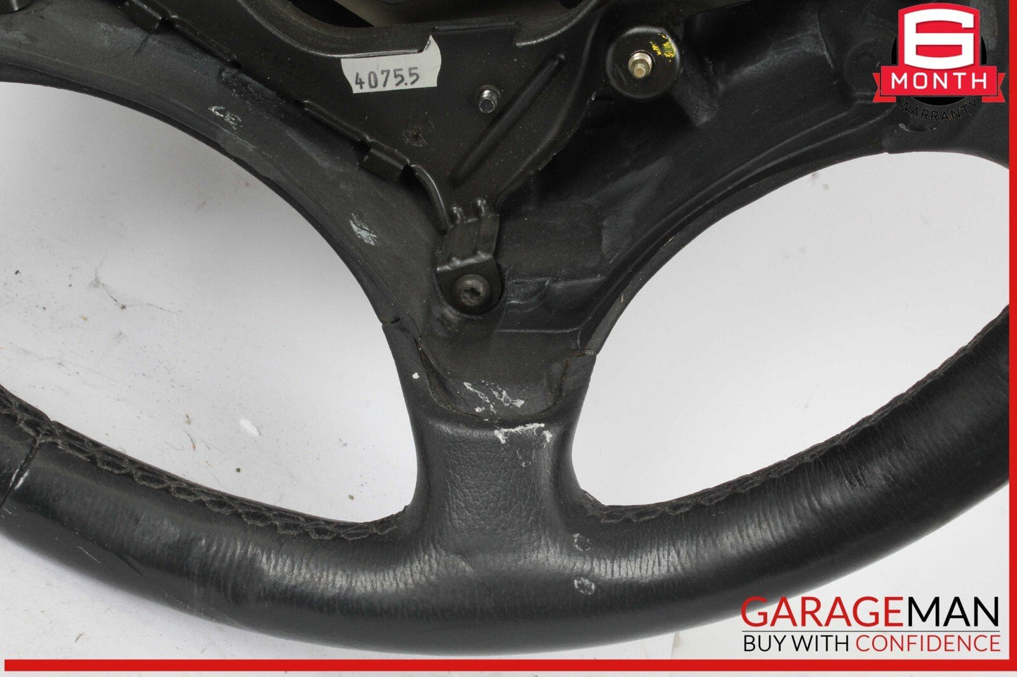 00-06 Mercedes W220 S500 CL500 Driver Steering Wheel Black OEM