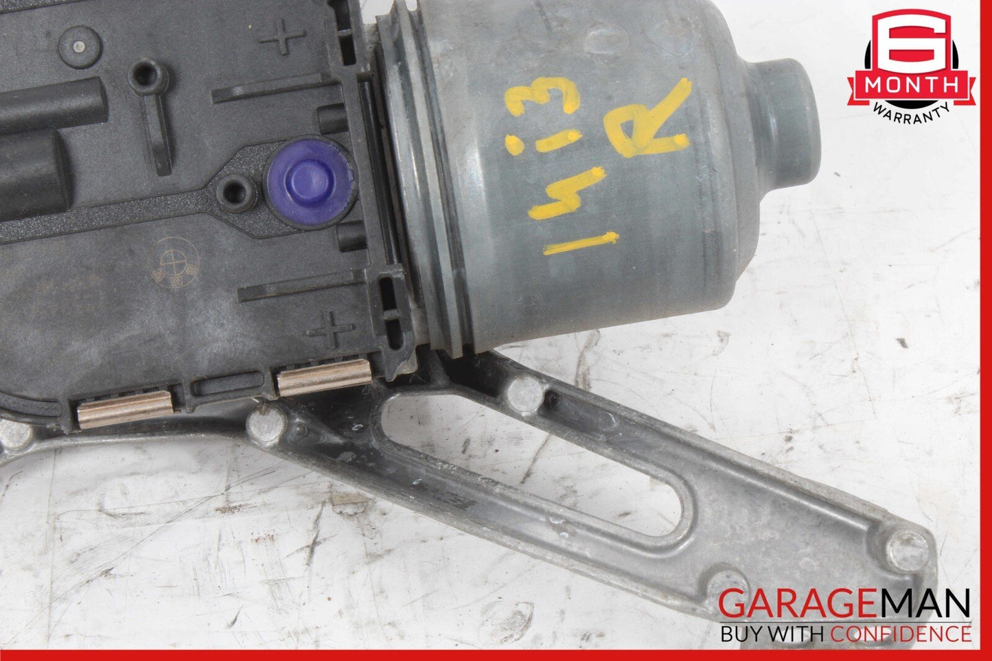 14-21 BMW i3 I01 Hybrid Front Right Side Windshield Wiper Motor 7359450 OEM