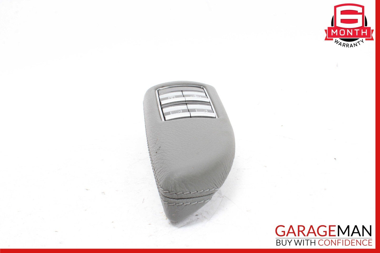 07-13 Mercedes W221 S550 Rear Left Side Door Window Switch Control Trim Gray OEM