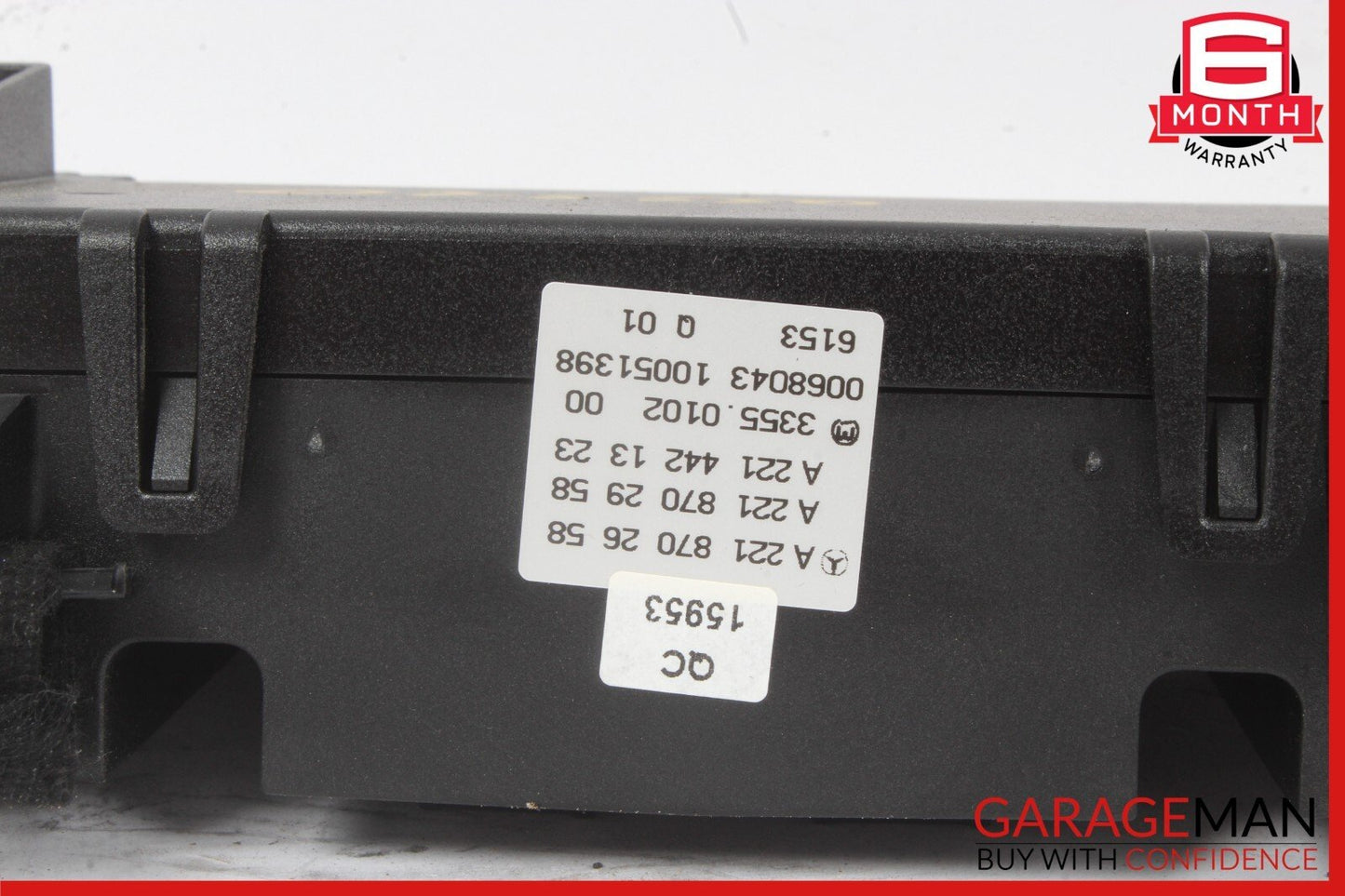 07-14 Mercedes W221 S550 S400 CL550 A/C AC Heater Climate Control Switch OEM