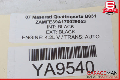 03-19 Maserati Quattroporte 3rd Third Brake Stop Light Lamp OEM