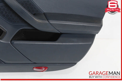10-16 Porsche Panamera 970 Front Right Side Interior Door Panel Black OEM