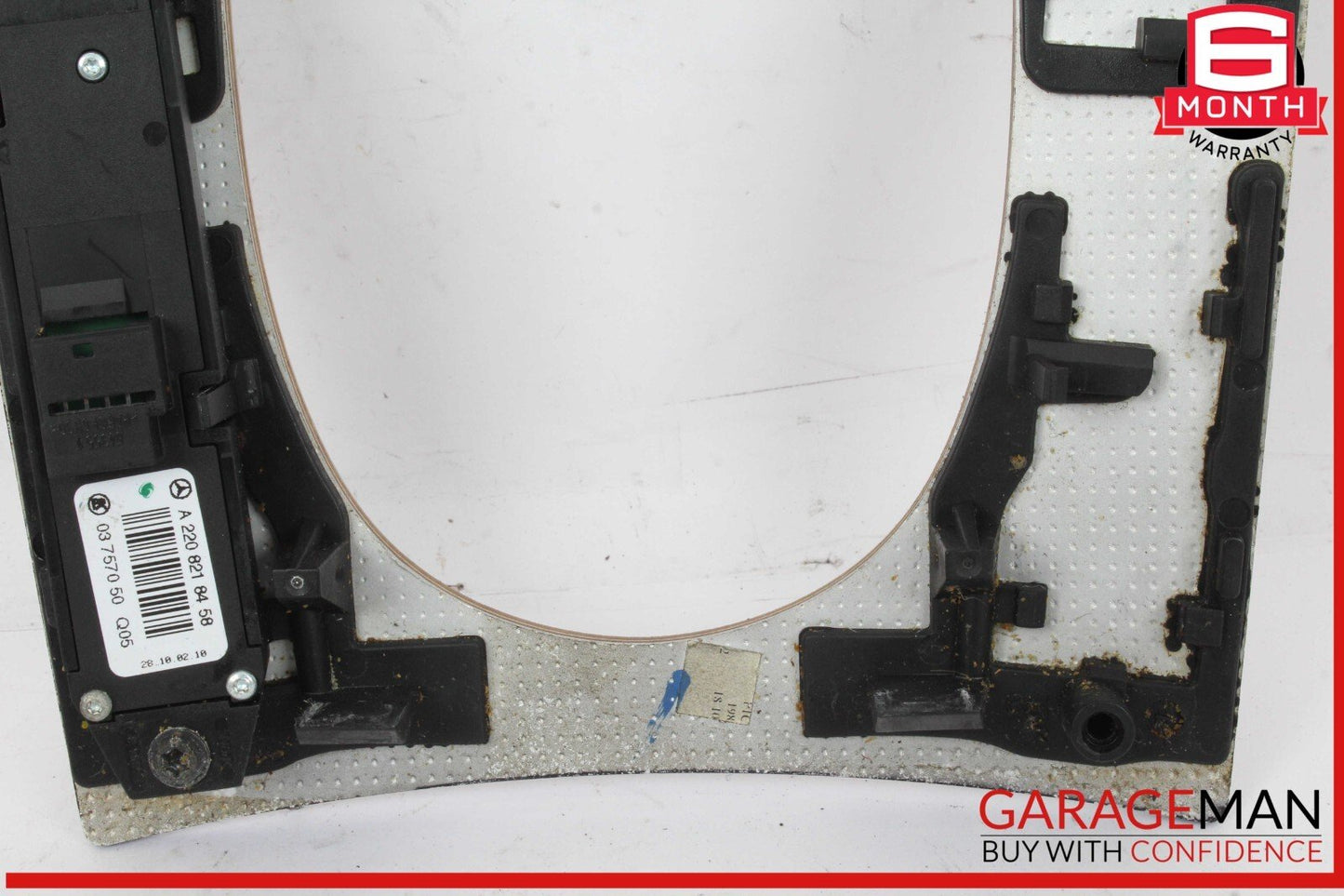 00-06 Mercedes W220 S500 S430 S55 AMG Gear Shifter Bezel Trim Indicator Wood OEM