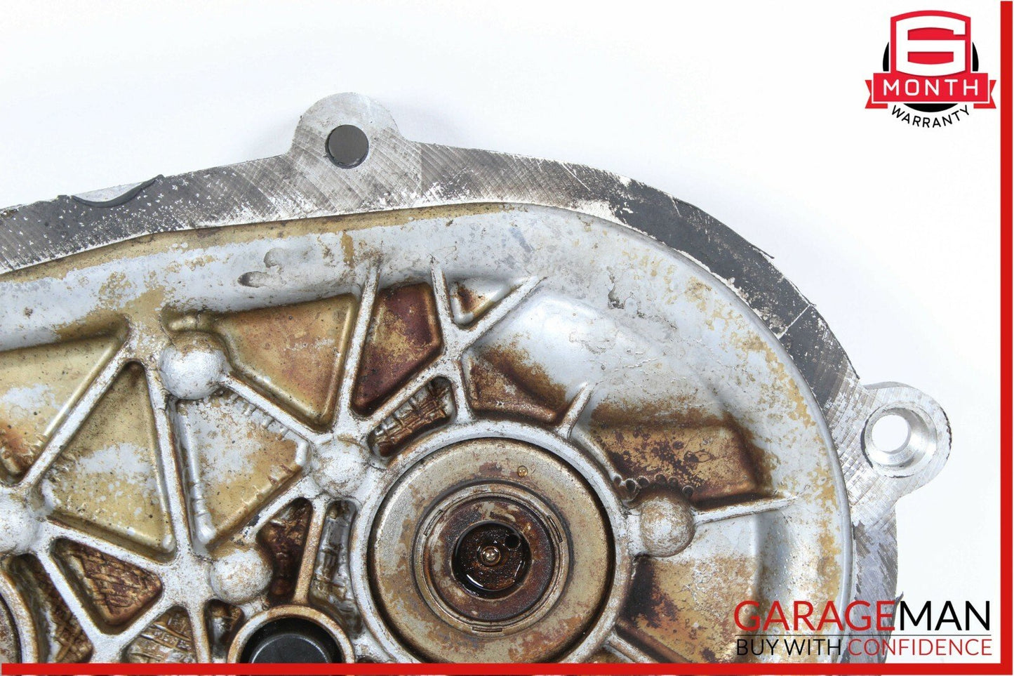 06-10 Mercedes E350 R350 S550 Front Right Side Engine Timing Chain Cover Plate