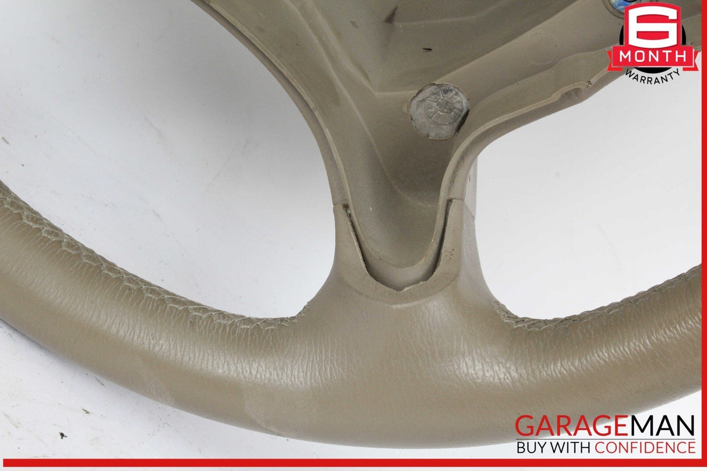 05-08 Mercedes R171 SLK350 SLK280 C230 Steering Wheel Beige OEM