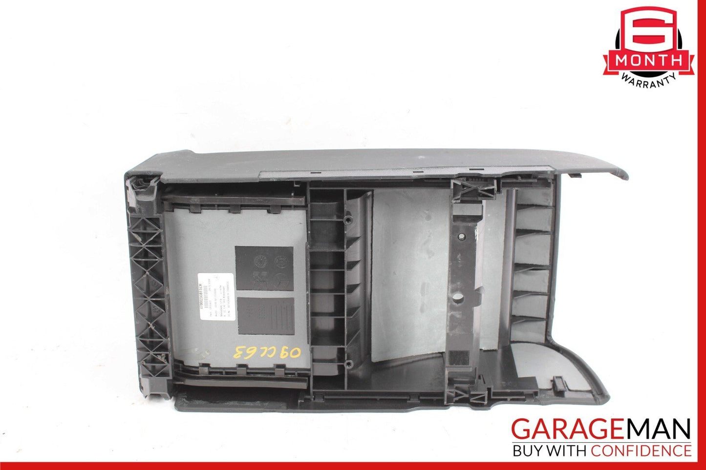 07-14 Mercedes W216 CL550 CL63 AMG Rear Center Console Storage Tray Compartment