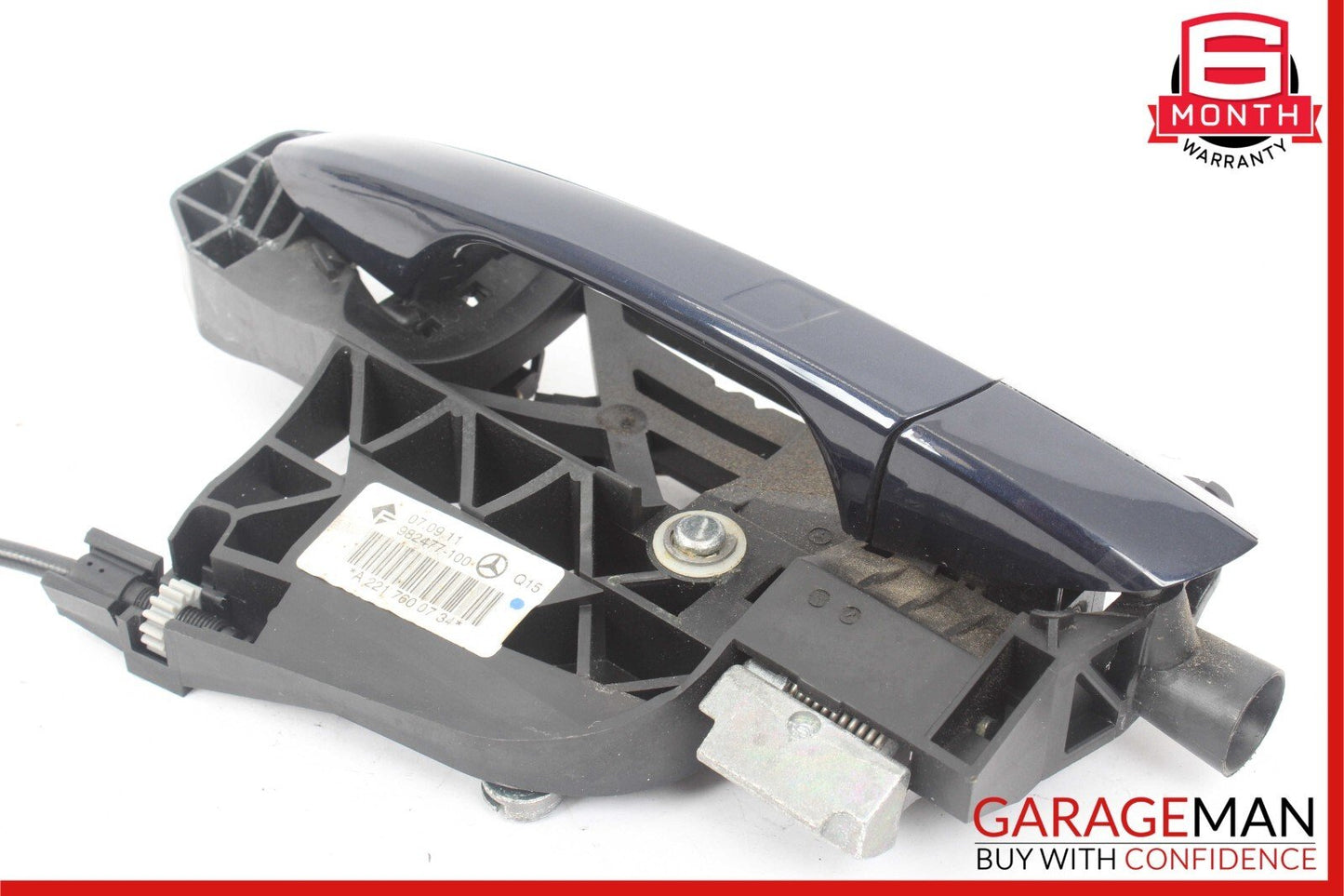 07-13 Mercedes W221 S500 Rear Left Side Exterior Door Handle Keyless Go OEM