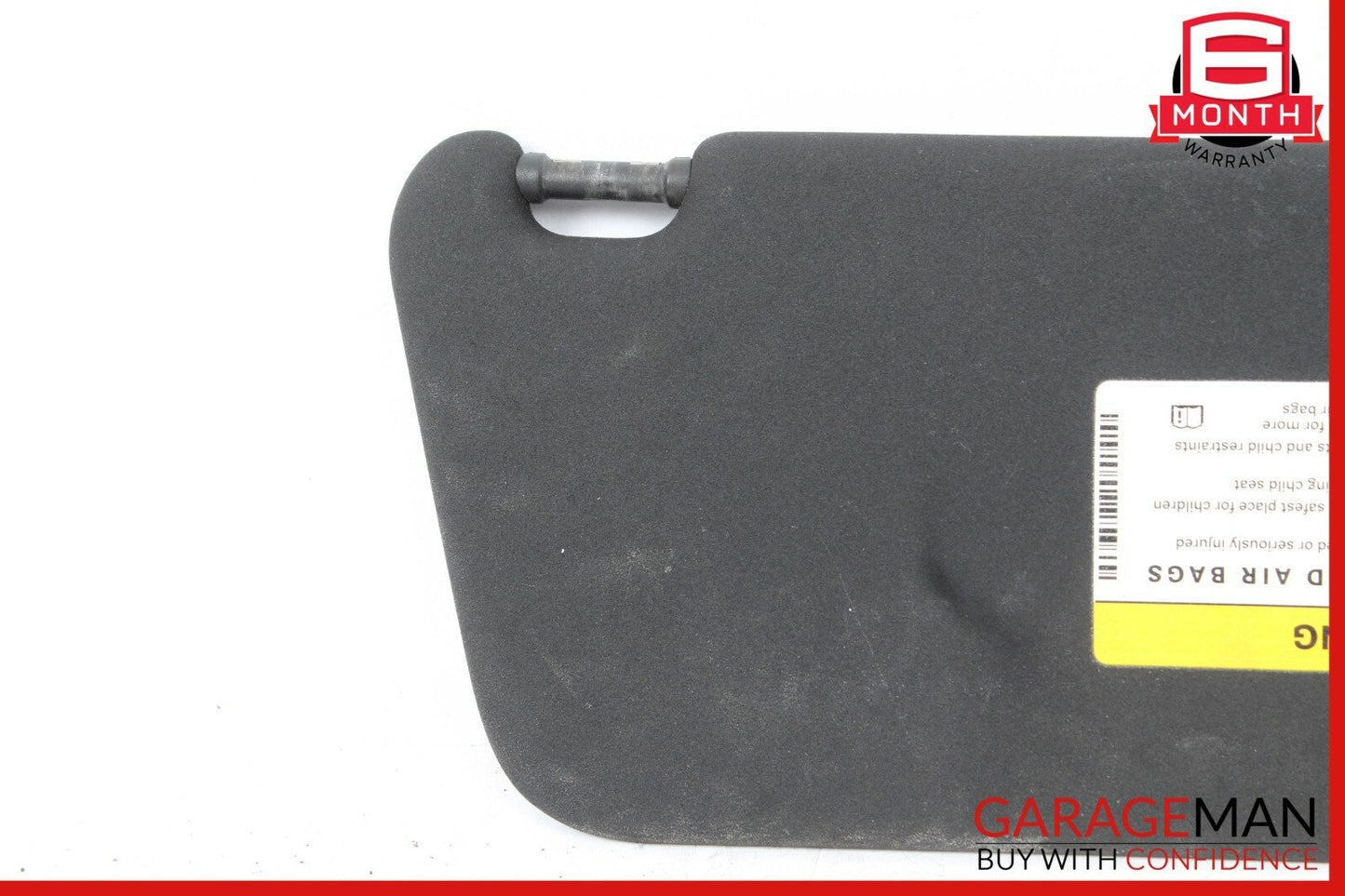 08-14 Mercedes W204 C250 C300 Front Left Side Sun Visor Sunvisor Shade Black
