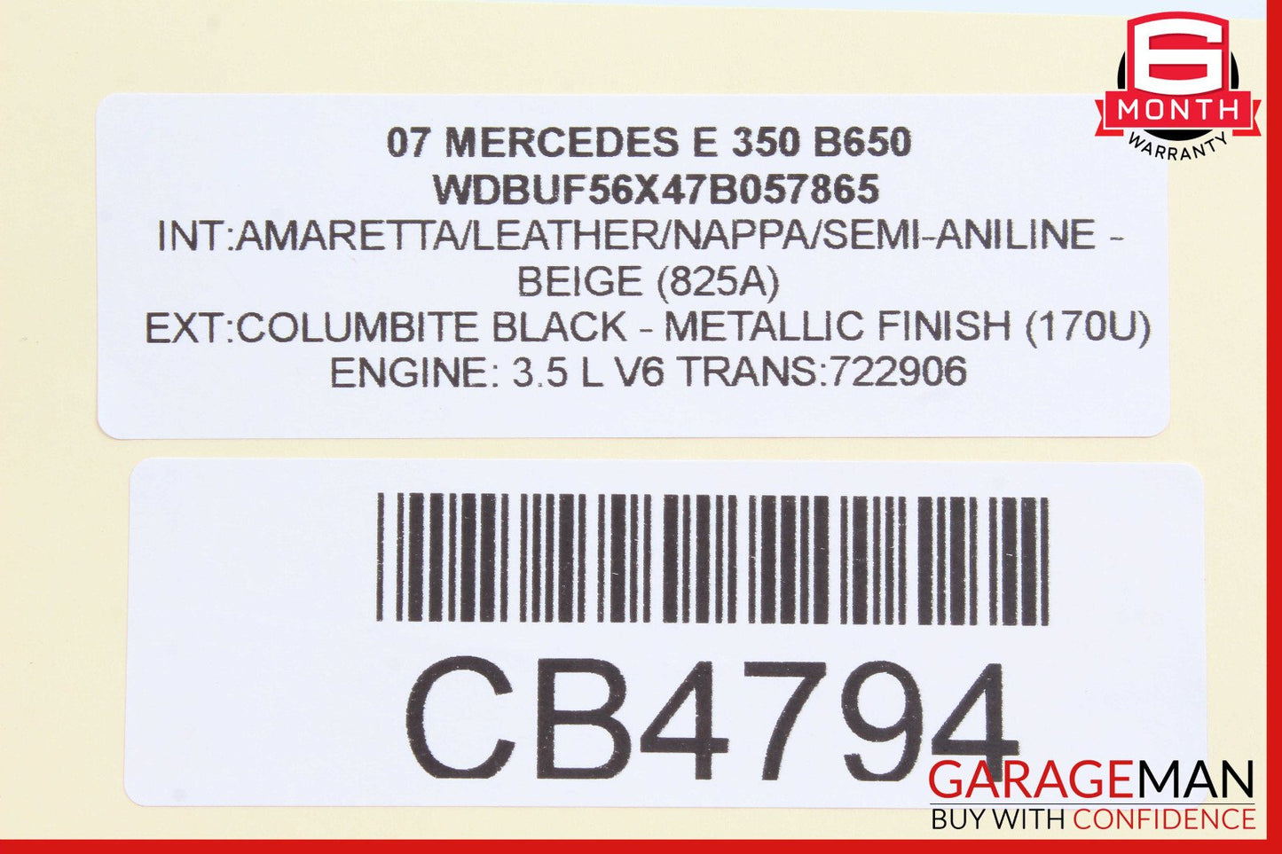 03-12 Mercedes W211 E350 GL450 GL500 CLS550 Front Right Seat Control Module Unit