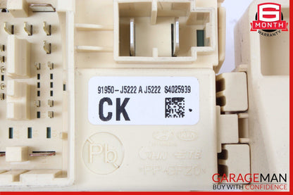 18-21 Kia Stinger Rear Trunk Fuse Relay Junction Box Block 91950-J5222 OEM