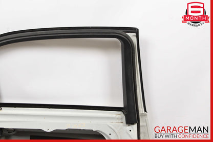 10-16 Mercedes W212 E350 Sedan Rear Left Side Door Shell Assembly Calcite White