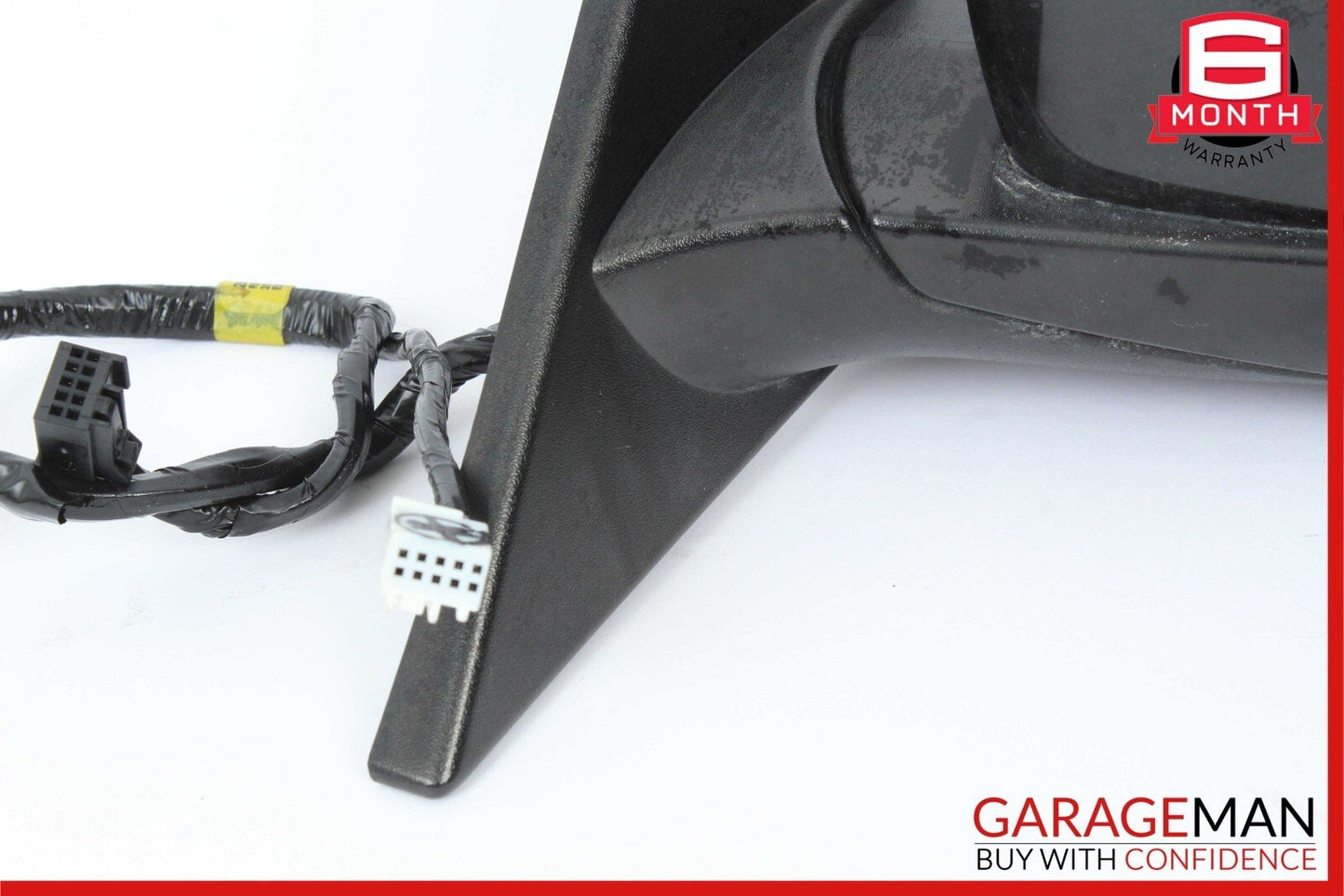 14-17 Maserati Ghibli Front Left Driver Side Mirror Door Rear View Black OEM