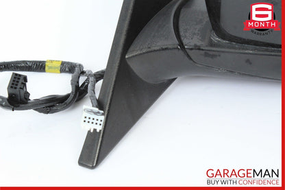 14-17 Maserati Ghibli Front Left Driver Side Mirror Door Rear View Black OEM