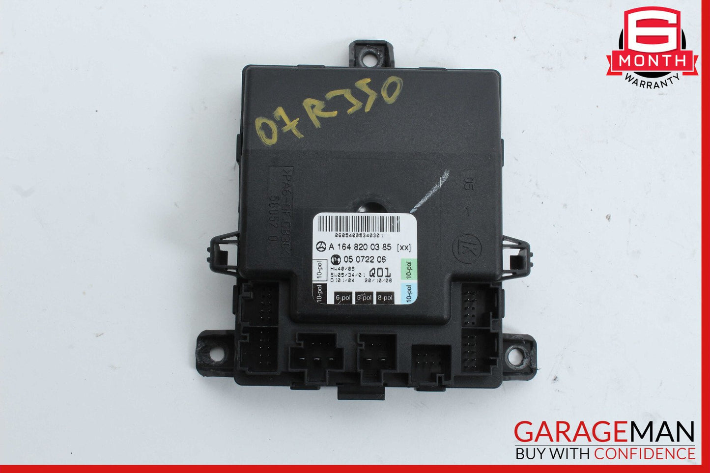 06-13 Mercedes W164 ML350 GL450 Front Left Driver Side Door Control Module OEM
